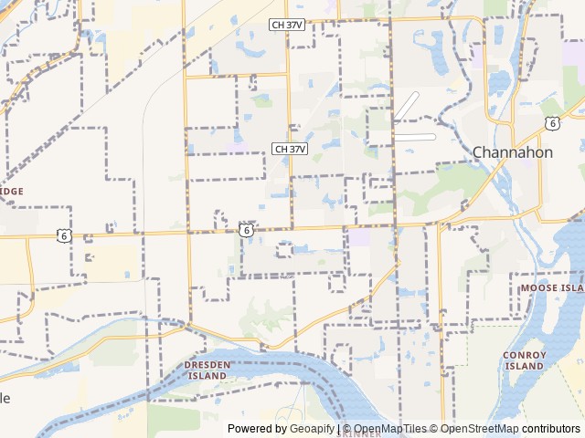 Map for 2021 Jayco Jay Flight SLX 8 324BDS near Channahon, IL