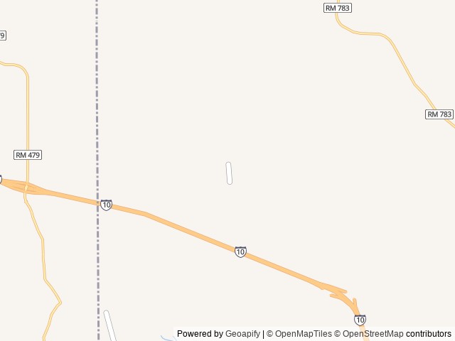 Map of UbarU Camp and Retreat Center location at Mountain Home, TX, United States