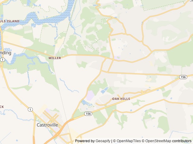 Map for 2015 Coachmen RV Freelander 22QB Ford 350 near Castroville, CA