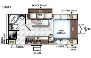 Flagstaff Micro Lite 21FBRS- Perfect Couples Rig!