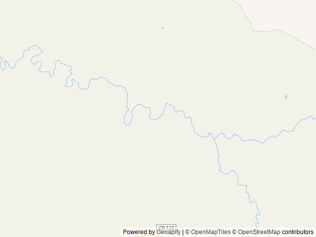 Map of Indian Creek Falls Group Site location at Monticello, UT, United States