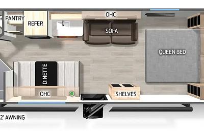 2024 Forest River RV Cherokee Wolf Den 26EV