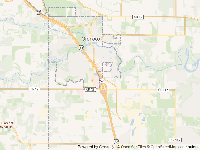 Map for 2018 Forest River RV Wildwood 26TBSS near Oronoco, MN
