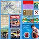 Bulletin Board with lake map and beach rules