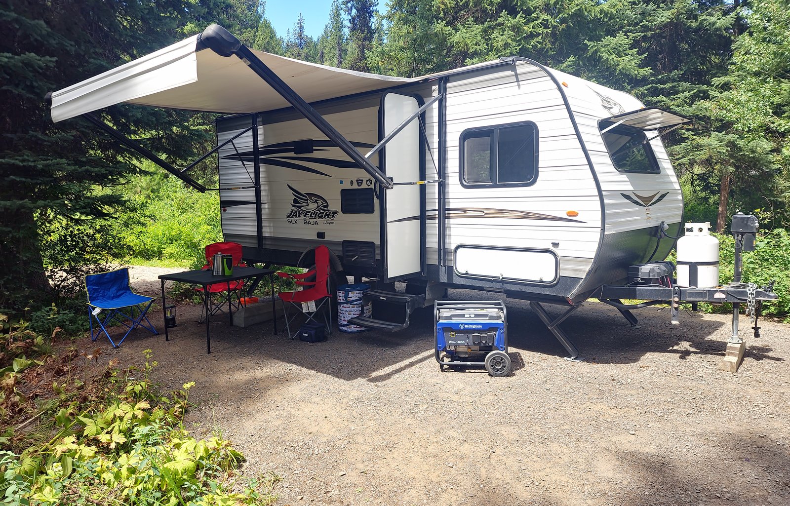 Furnished, stocked, and ready for an adventure!