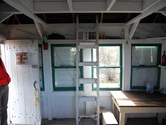 McGuire Mountain Lookout-interior