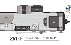 2024 Keystone Hideout 261BH - Pet Friendly!!