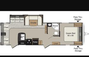 2018 Keystone Passport 2890RL Travel Trailer