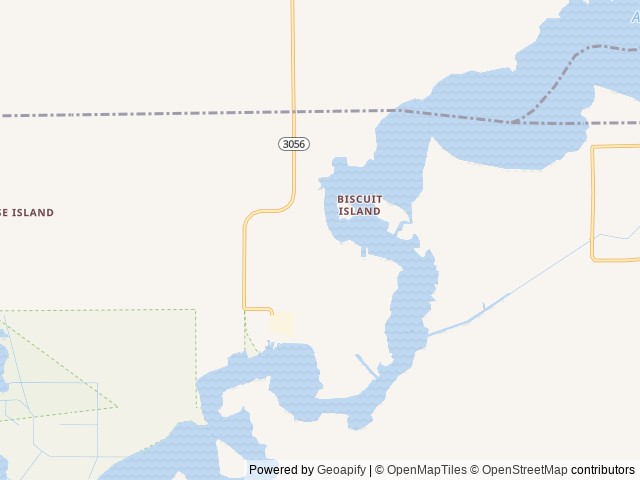 Map of Myers Landing location at Welsh, LA, United States