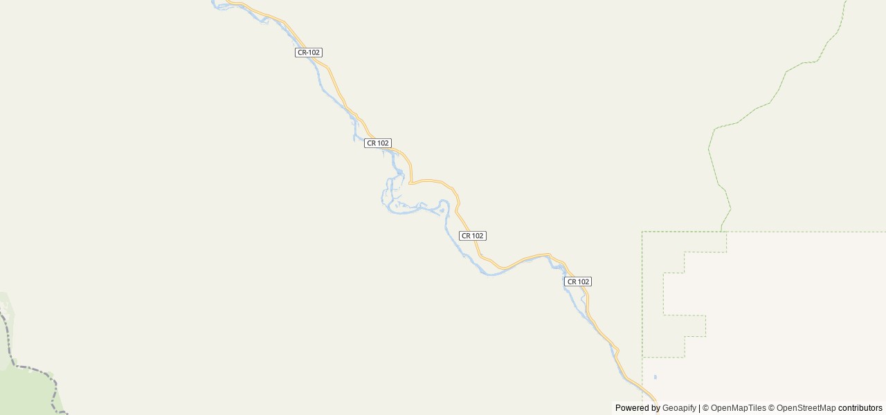 Map of Morgan-case Homestead location at Philipsburg, MT, United States