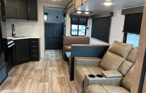 RV outback with private bunkroom