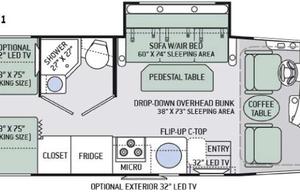 2016 Thor Motor Coach Axis 24.1 RV rental photo 2