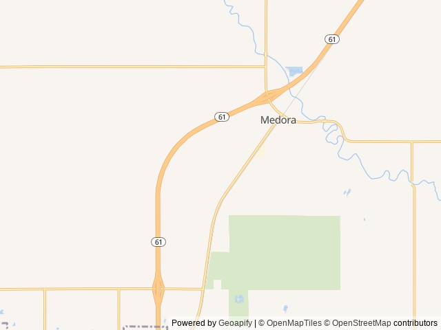 Map for 2019 Heartland Road Warrior 396 near Hutchinson, KS