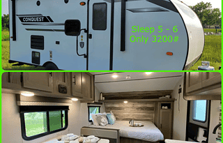 Easy to use, light weight camper cleaned and ready