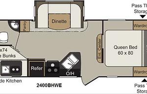 2016 Keystone RV Passport 2400BHWE Grand Touring