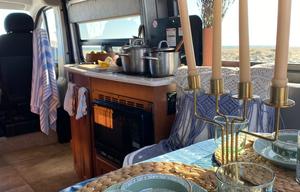 Luxury Camper Van | King Bed, Bathroom, Generator