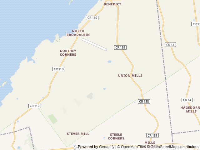 Map of Glampful location at Broadalbin, NY, United States