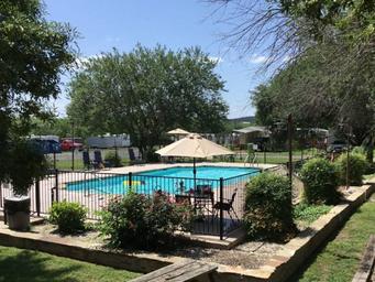 Family Pool at Stone Creek RV Park in Texas