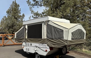 Easy tow pop up camper