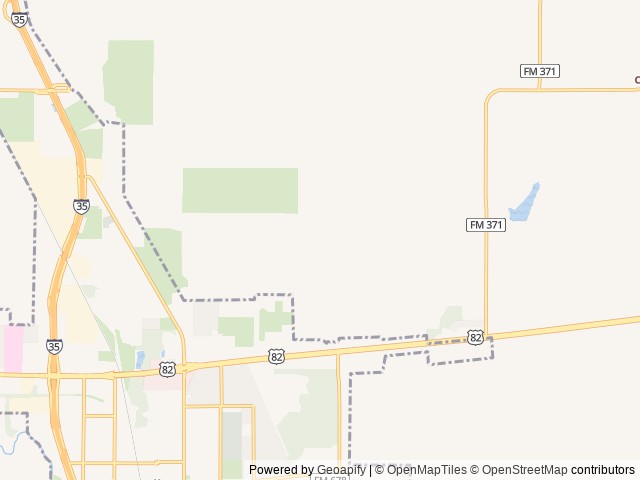 Map for 2019 Odyssey 25R near Gainesville, TX