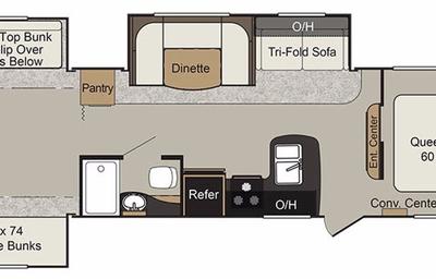 2017 Keystone RV Passport 3290BH Grand Touring