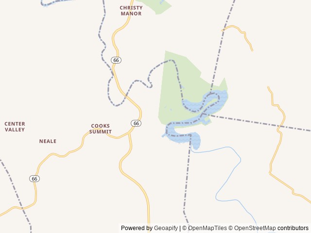 Map of Hancock Bend Boat Launch and Recreation Area location at Ford City, PA, United States
