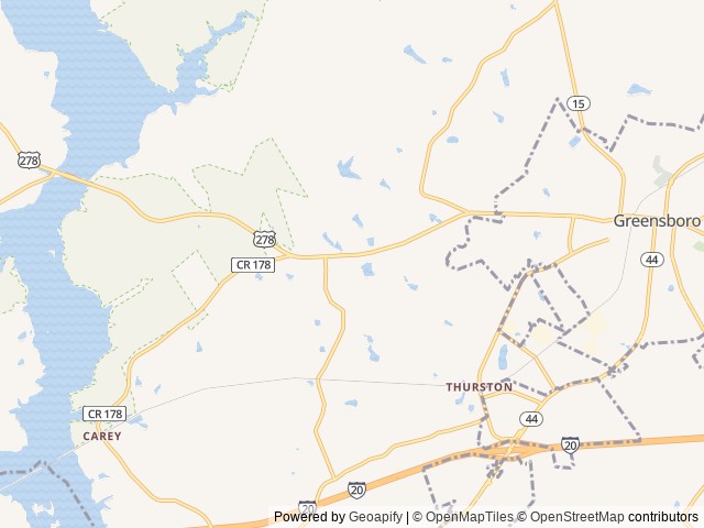 Map for HUNTS PROWLER RV 32' SLEEPS 6 near Greensboro, GA