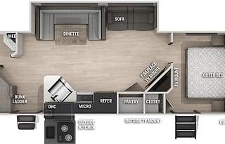 2022 Forest River RV Cherokee 264DBH (VIN 7713)