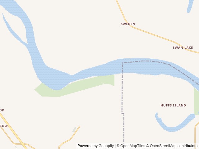 Map of Rising Star location at Pine Bluff, AR, United States