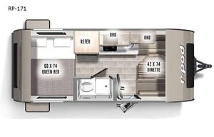 French Creek New Light Weight Travel Trailer