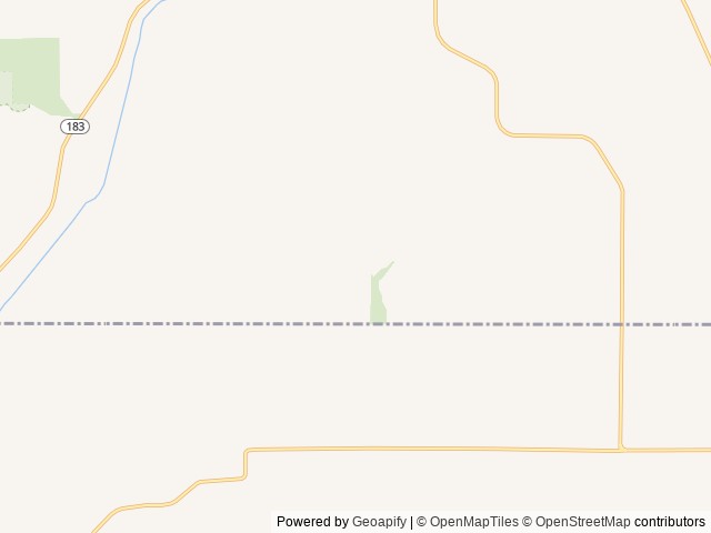 Map of Loess Hills Hideaway Campground location at Moorhead, IA, United States
