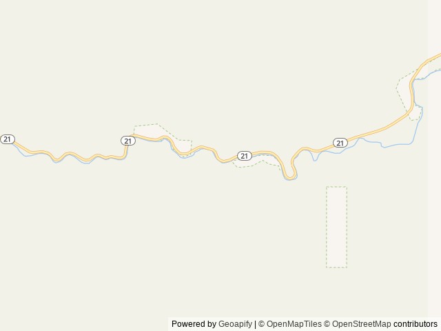 Map of Kirkham location at Lowman, ID, United States
