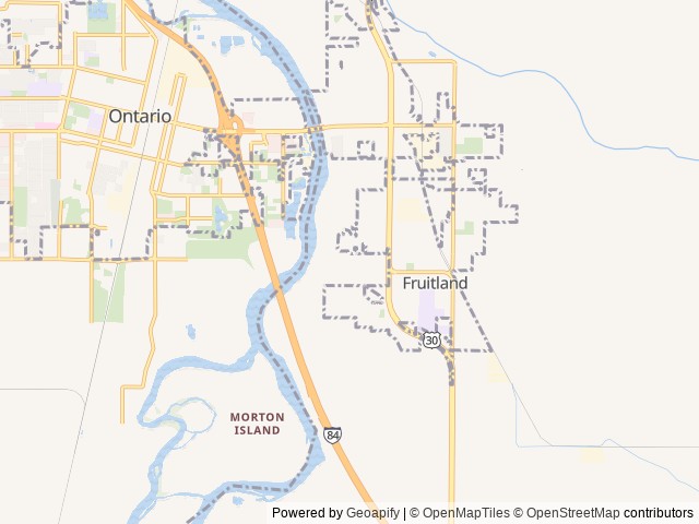 Map for 2023 Jayco Jay Flight near Fruitland, ID