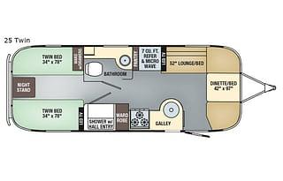 2019 Airstream RV Flying Cloud 25 Twin RV rental photo 2