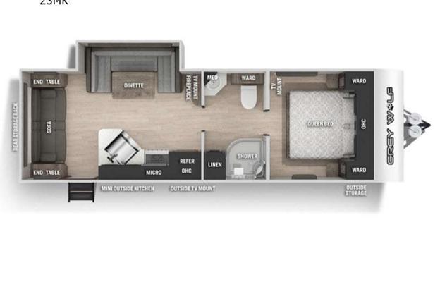 2021 Forest River RV Cherokee Grey Wolf 23MK RV rental photo 1