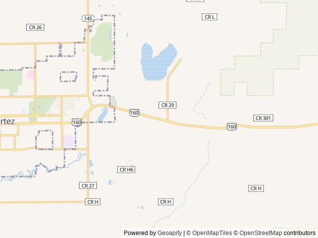 Map for 2017 Little Guy 5 Wide Platform near Durango, CO