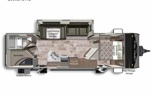 Family friendly  Aspen trail 32’ Bunks!