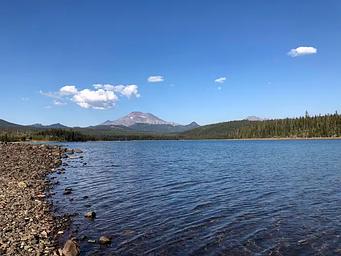 Elk Lake w/ view of South Sister