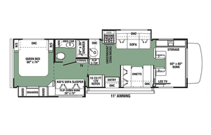 Meander 2022 Forest River LE 3251DSLE