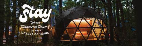 Desert of Maine - Cabins & Glamping