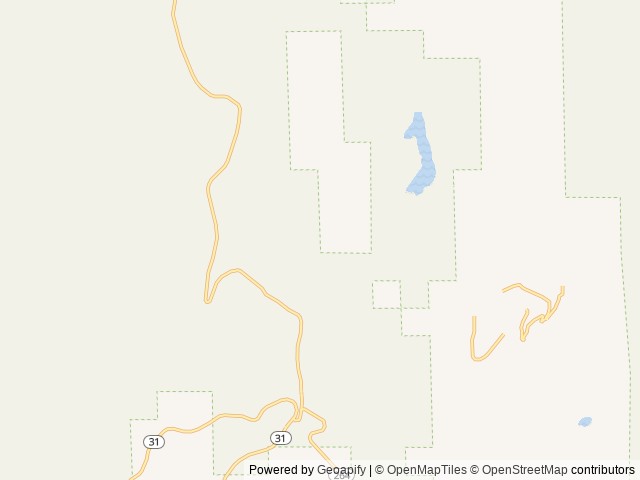 Map of Mammoth Cabin location at Ephraim, UT, United States