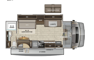 2022 Entegra Coach Odyssey 26M RV rental photo 2
