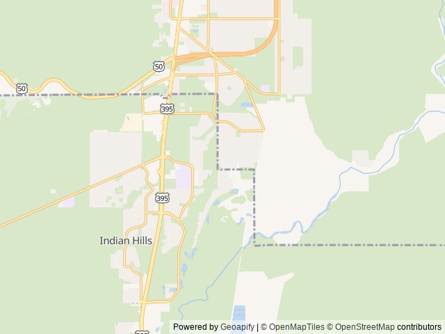 Map for 2023 Autumn Ridge Bunkhouse near Carson City, CA