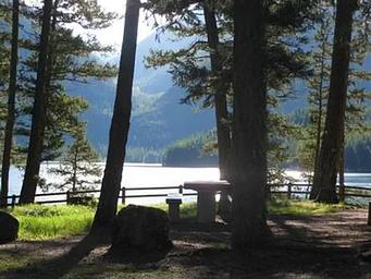 HOLLAND LAKE CAMPGROUND, Site photo