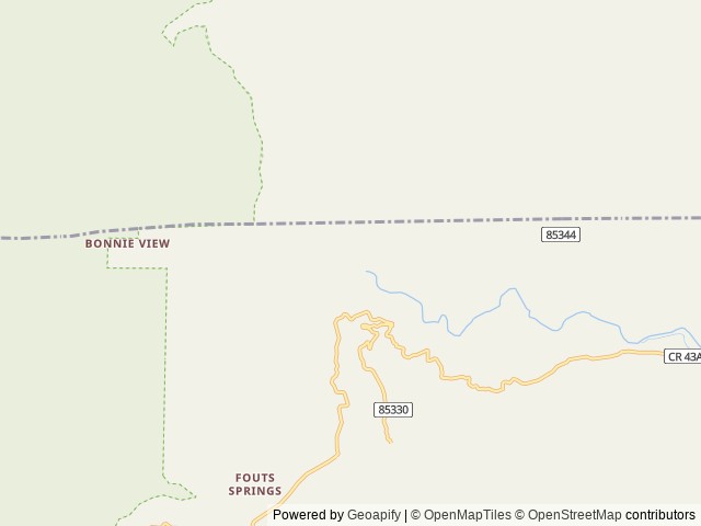 Map of North Fork - Mendocino National Forest location at Stonyford, CA, United States