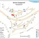 Spruces Campground map