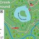 Brown Creek Campground map