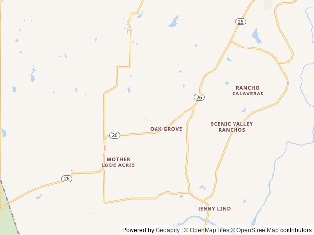 Map for Meticulously Clean Luxury Fifth Wheel near Valley Springs, CA