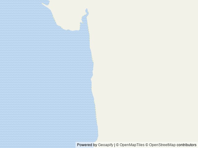 Map of Berners Bay Cabin location at Juneau, AK, United States