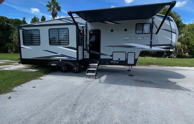 Our RV is Pet and Kid friendly.It's a nice getaway